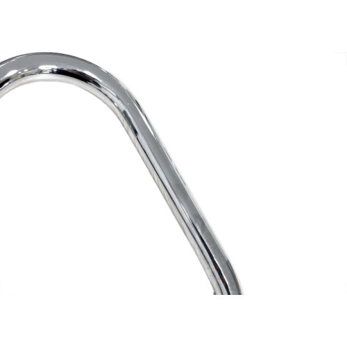 Torneira Bica Movel Pia Parede Metal Unifix - C-50 Styllo - 1/4 Volta - 1156 Cromada