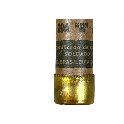 Fusivel Cartucho Latao Negrini 30A. - Kit C/50 Pecas