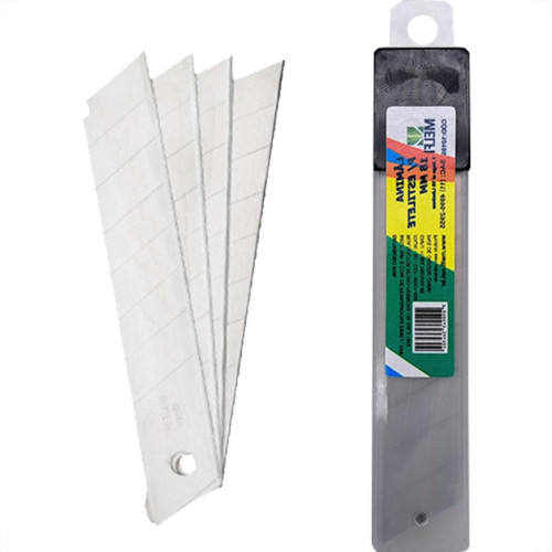 Lamina Estilete Larga Melfi 18Mm Caixa Com 10 Pecas