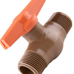 Registro Esfera Pvc Rosca Externa Viqua 1/2'' - Kit C/5 Pecas