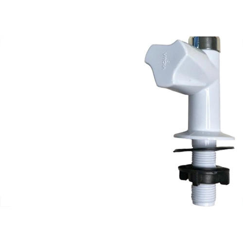 Torneira Bica Movel Lavatorio Abs Viqua Foz - C-40 - Branca