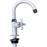 Torneira Bica Movel Lavatorio Abs Viqua Maruja - C-33 - Branca