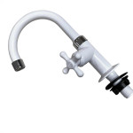 Torneira Bica Movel Lavatorio Abs Viqua Maruja - C-33 - Branca