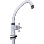Torneira Bica Movel Pia Mesa Abs Viqua Maruja C-33 Branca
