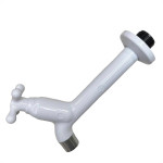 Torneira Pia Parede Abs Viqua Maruja - C33 - 15Cm Branca