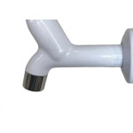 Torneira Tanque Abs Viqua Maruja C-33 - 10Cm - 1/2'' E 3/4'' Branca