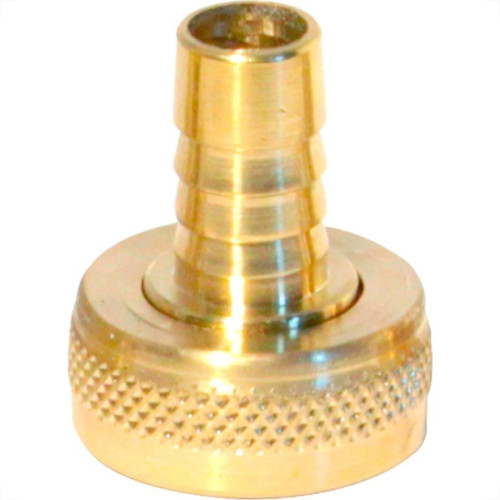 Uniao Para Torneira Latao Metais Rei 1/2''X 1/2'' Amarela