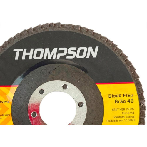 Disco Flap Thompson 4.1/2'' - Grao 40