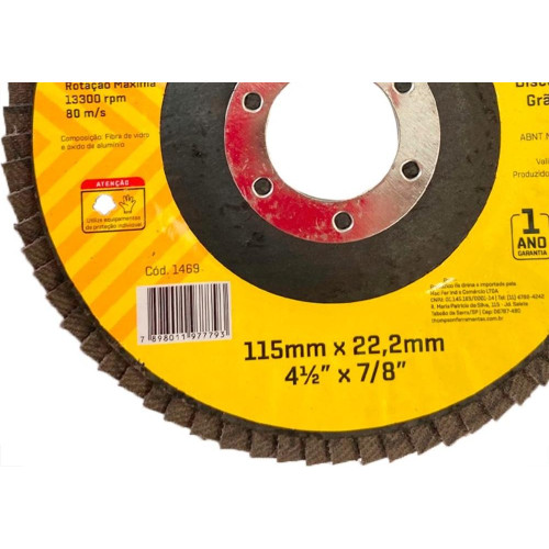 Disco Flap Thompson 4.1/2'' - Grao 80