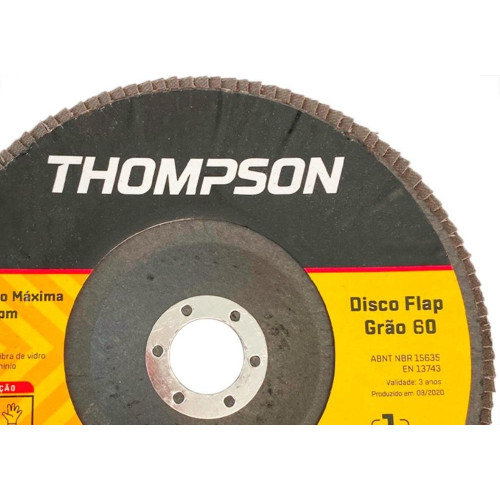 Disco Flap Thompson 7'' - Grao 60