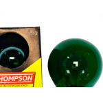 Lampada Colorida Thompson 15Wx127V. Verde - Kit C/10 Pecas
