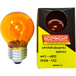Lampada Colorida Thompson 15Wx220V. Laranja - Kit C/10 Pecas