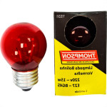 Lampada Colorida Thompson 15Wx220V. Vermelha - Kit C/10 Pecas