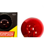Lampada Colorida Thompson 15Wx220V. Vermelha - Kit C/10 Pecas