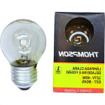 Lampada Para Geladeira/Fogao/Lustre Thompson 40Wx127V. Clara - Kit C/10 Pecas