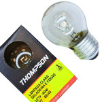 Lampada Para Geladeira/Fogao/Lustre Thompson 40Wx127V. Clara - Kit C/10 Pecas