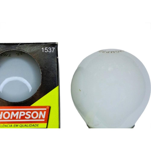 Lampada Para Geladeira/Fogao/Lustre Thompson 40Wx220V. Leitosa - Kit C/10 Pecas