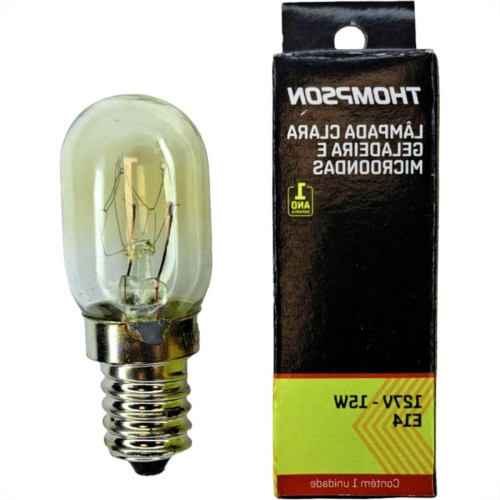 Lampada Para Geladeira/Fogao/Lustre Thompson 15Wx127V. Clara E-14 - Kit C/10 Pecas