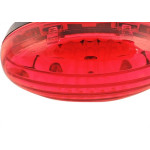 Lanterna Brasfort Led Bike Traseira Para 2 Pilhas Aaa