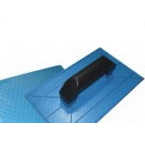 Desempenadeira Pvc Galo Corrugada Azul 15 X26Cm - 815/00