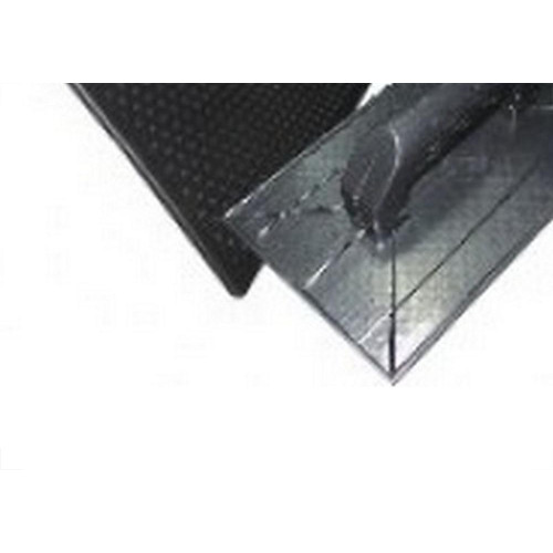 Desempenadeira Pvc Galo Corrugada Preta 15 X26Cm - 816/00