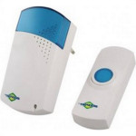 Campainha Sem Fio 220V. Brasfort Musical 32 Toques Pilha/Tomada - 8385