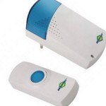 Campainha Sem Fio 220V. Brasfort Musical 32 Toques Pilha/Tomada - 8385