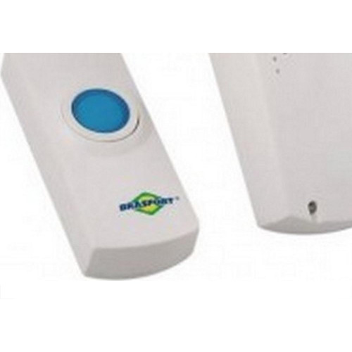 Campainha Sem Fio 220V. Brasfort Musical 32 Toques Pilha/Tomada - 8385