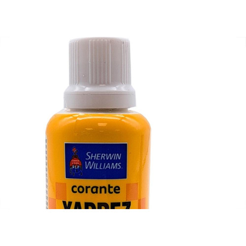 Corante Para Tinta Xadrez Amarelo (50Ml) - Kit C/12 Pecas
