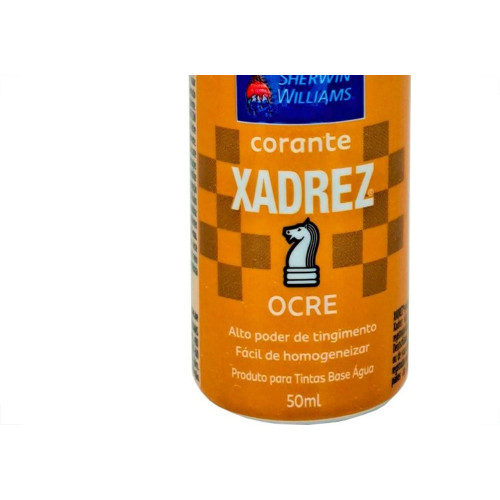 Corante Para Tinta Xadrez Ocre (50Ml) - Kit C/12 Pecas