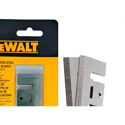 Lamina Para Plaina Dewalt Aco Rapido Dw6655