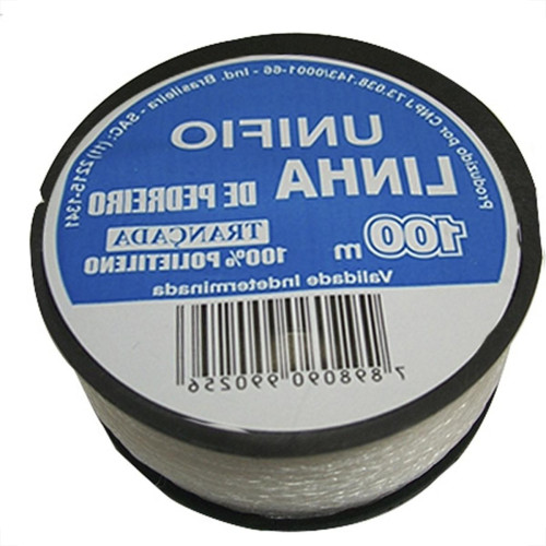 Linha Para Pedreiro 1 Fio Unifio 100M - Kit C/12 Pecas