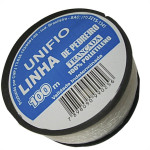 Linha Para Pedreiro 1 Fio Unifio 100M - Kit C/12 Pecas