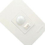 Sensor De Presenca + Fotocelula Qualitronix Embutir 180º Com Chave - Qi6M