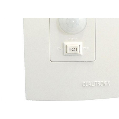 Sensor De Presenca + Fotocelula Qualitronix Embutir 180º Com Chave - Qi6M