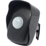 Sensor De Presenca + Fotocelula Qualitronix Preto Area Externa 180º - Qa26Mp
