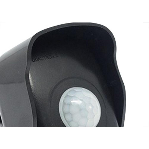 Sensor De Presenca + Fotocelula Qualitronix Preto Area Externa 180º - Qa26Mp