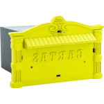 Caixa Carta Thompson Pvc Casinha Amarela