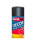 Spray Colorgin Decor Preto Fosco 360Ml 8711