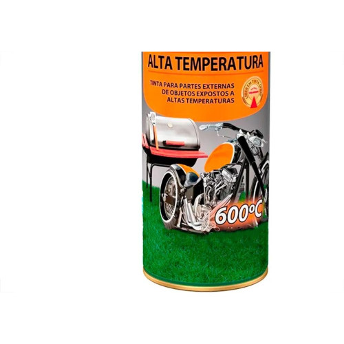 Spray Colorgin Alta Temperatura Preto 300Ml 5722