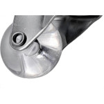 Rodizio Silicone Jomarca Base Giratoria Sem Trava 35Mm