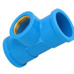 Te Azul Com Bucha De Latao Krona 25X3/4'' - Kit C/20 Pecas
