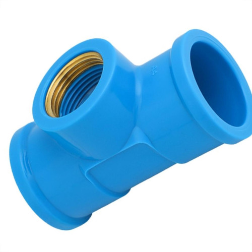 Te Azul Com Bucha De Latao Krona 25X3/4'' - Kit C/20 Pecas