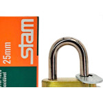 Cadeado Stam Com Segredo 25 Mm
