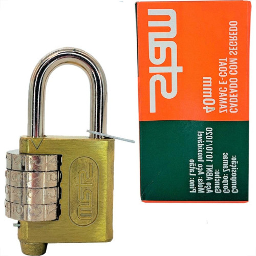 Cadeado Stam Com Segredo 40 Mm