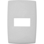 Placa Conjunto Modular Pialplus 4X2 - 1 Modulo Horizontal 618505