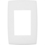 Placa Conjunto Modular Pialplus 4X2 - 3 Modulos Horizontais 8503