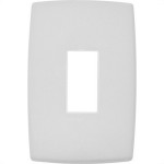 Placa Conjunto Modular Pialplus 4X2 - 1 Modulo Vertical 618501