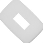 Placa Conjunto Modular Pialplus 4X2 - 1 Modulo Vertical 618501
