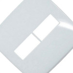 Placa Conjunto Modular Pialplus 4X4 - 1 Modulo Horiz. + 1 Modulo Horizontal 618511